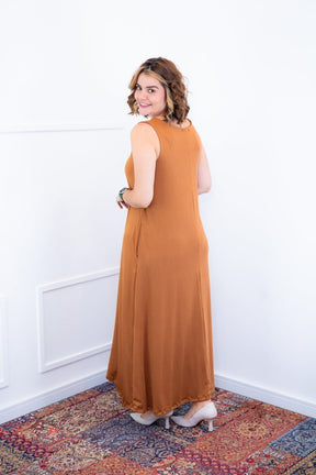 Vestido Daiane - Regata Longuete Mullet em Malha Confort