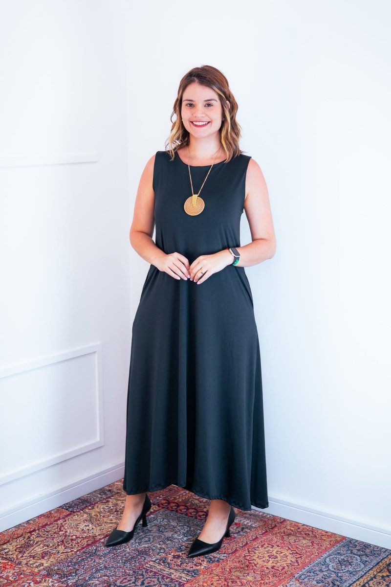 Vestido Daiane - Regata Longuete Mullet em Malha Confort