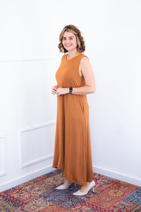 Vestido Daiane - Regata Longuete Mullet em Malha Confort