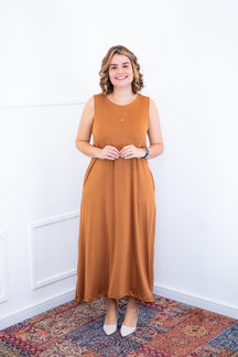 Vestido Daiane - Regata Longuete Mullet em Malha Confort