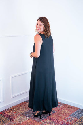 Vestido Daiane - Regata Longuete Mullet em Malha Confort