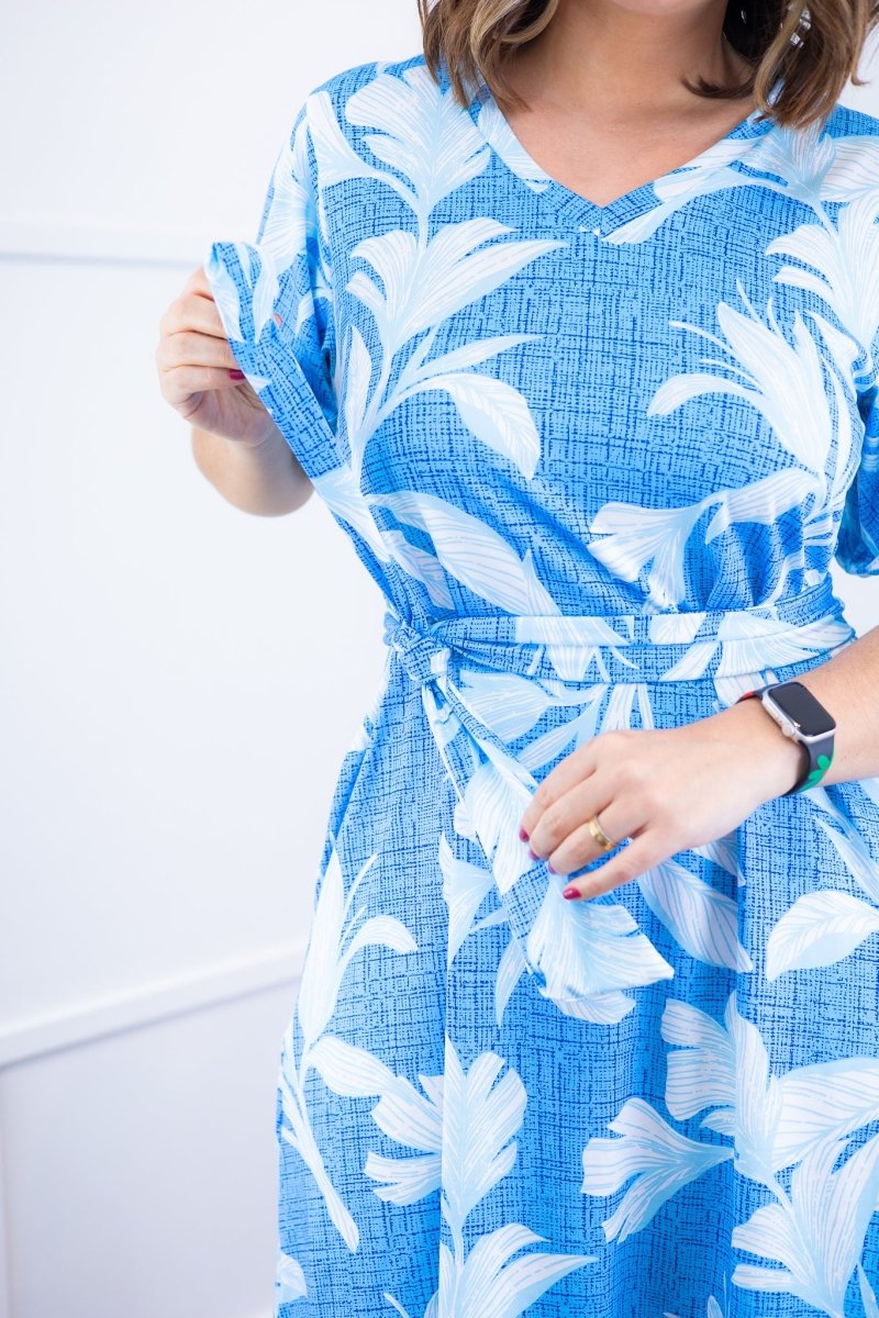 Vestido Letícia – Midi com Gola V em Malha Confort Deluxe