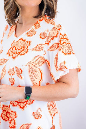 Vestido Letícia – Midi com Gola V em Malha Confort Deluxe