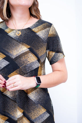 Vestido Sara - Malha Confort Midi com Manga