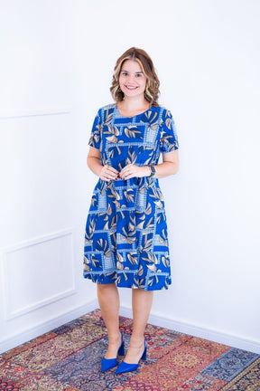 Vestido Sara - Malha Confort Midi com Manga