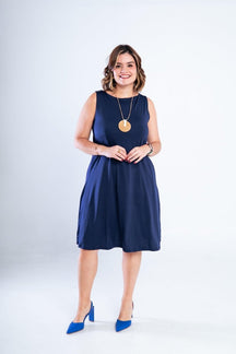 Vestido Sofia - Malha Confort Regata Midi