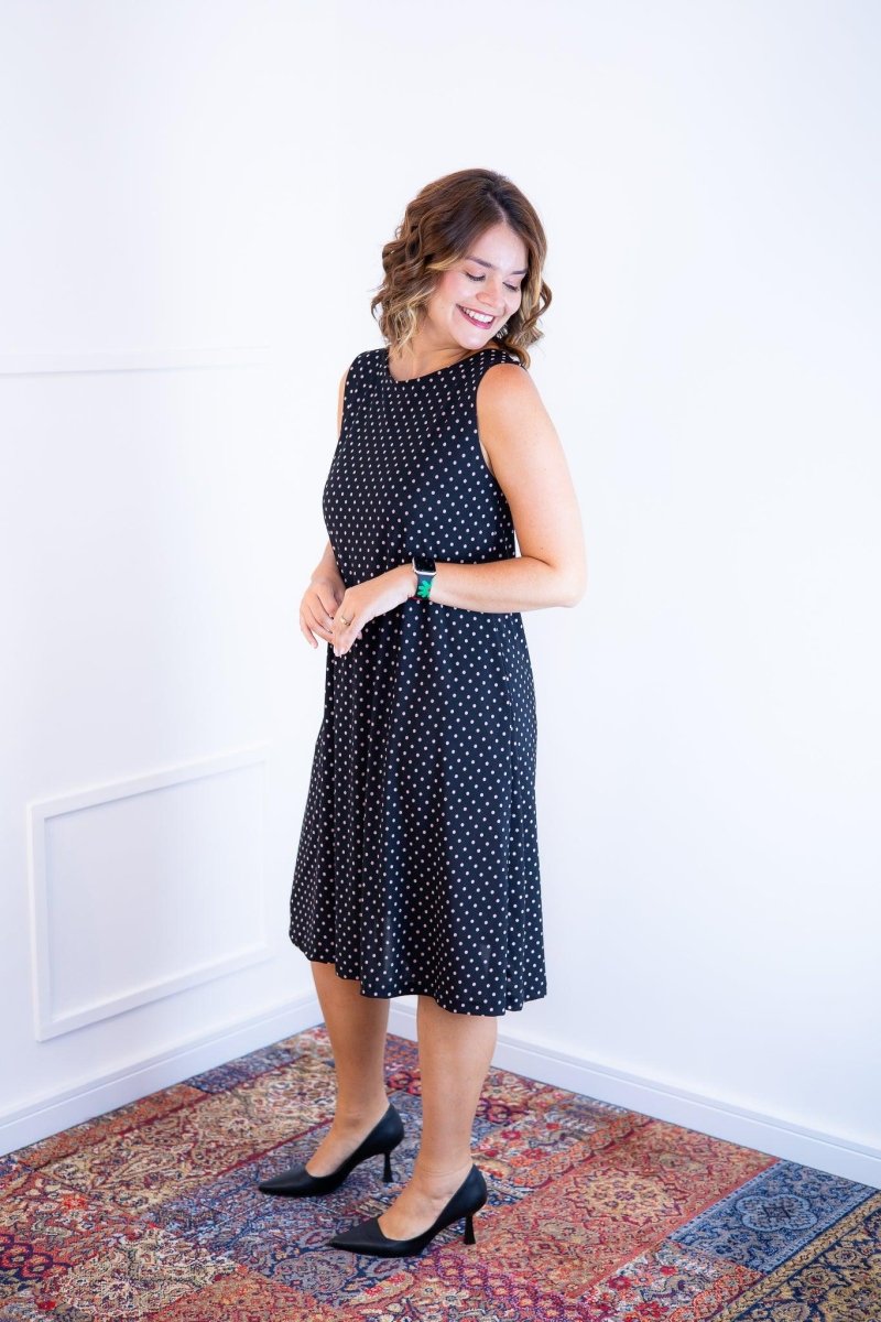 Vestido Sofia - Malha Confort Regata Midi