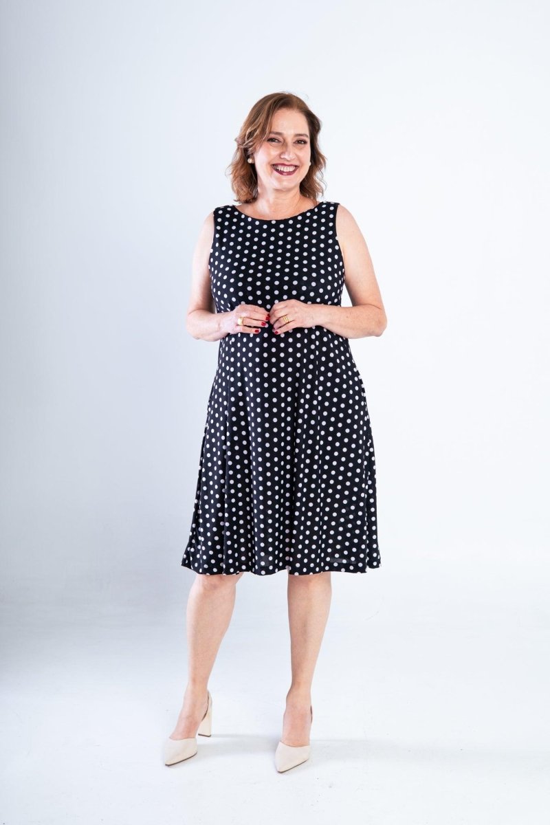 Vestido Sofia - Malha Confort Regata Midi