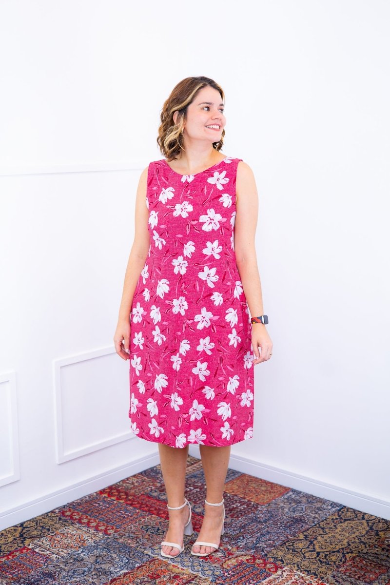 Vestido Sofia - Malha Confort Regata Midi