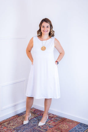 Vestido Sofia - Malha Confort Regata Midi