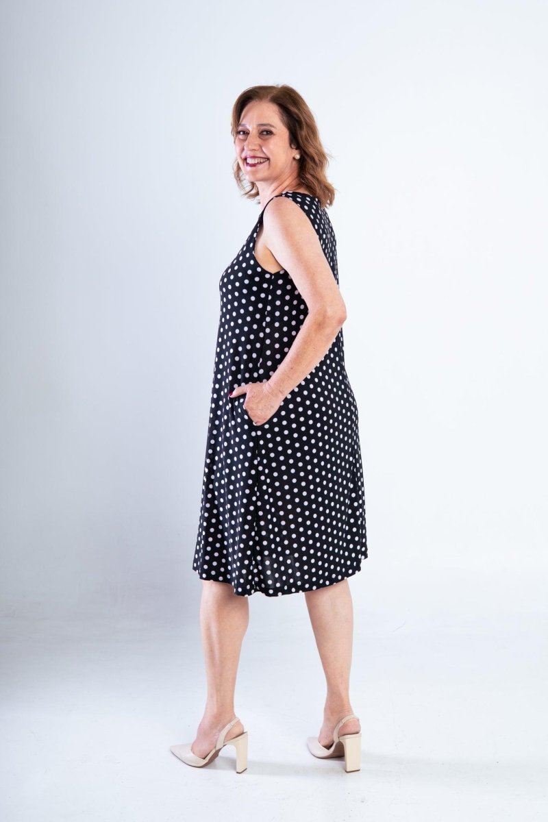 Vestido Sofia - Malha Confort Regata Midi