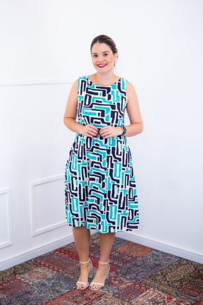 Vestido Sofia - Malha Confort Regata Midi