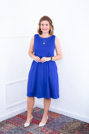 Vestido Sofia - Malha Confort Regata Midi