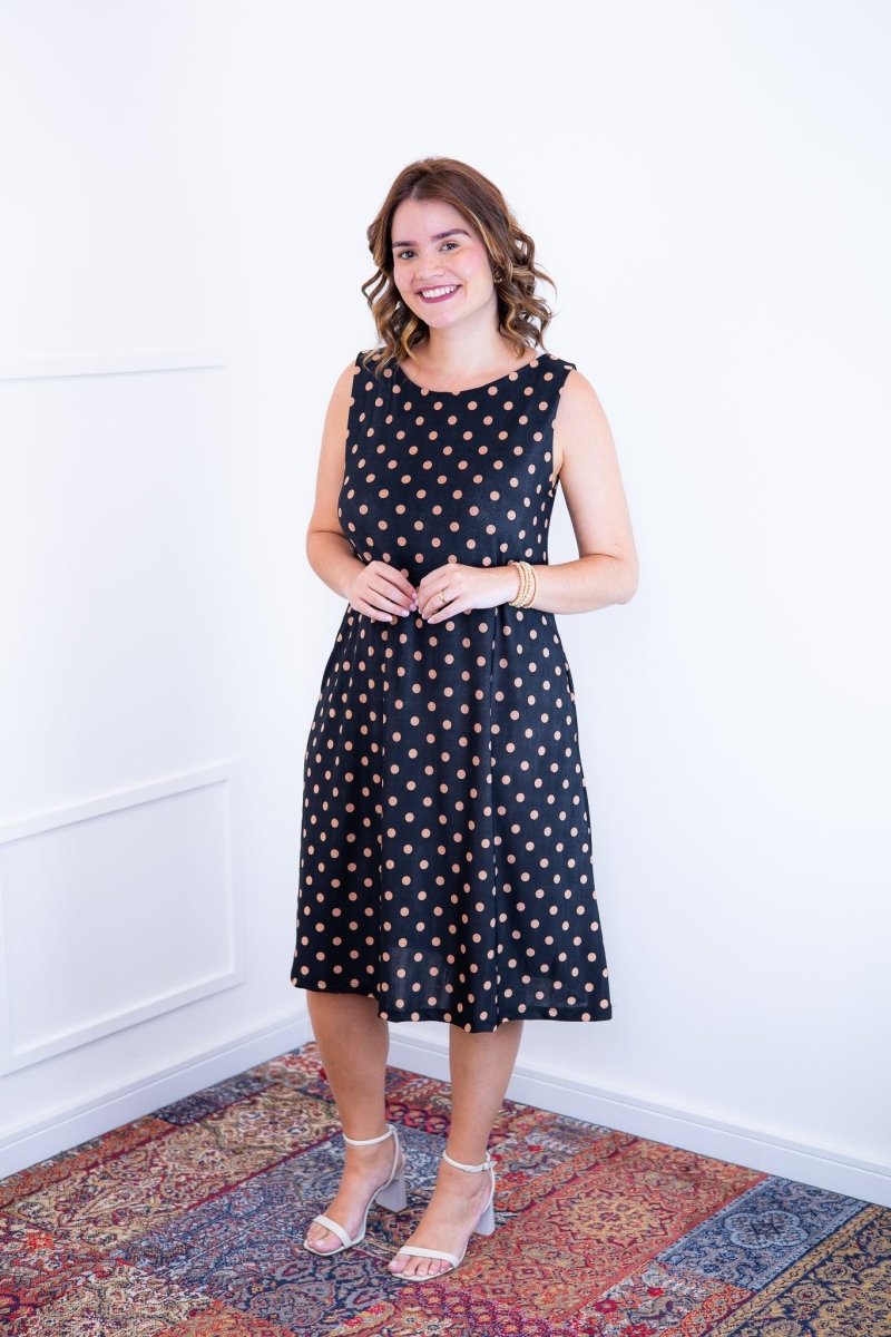 Vestido Sofia - Malha Confort Regata Midi