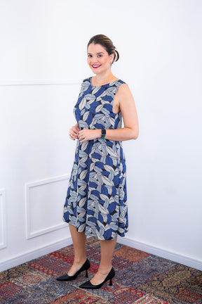 Vestido Sofia - Malha Confort Regata Midi