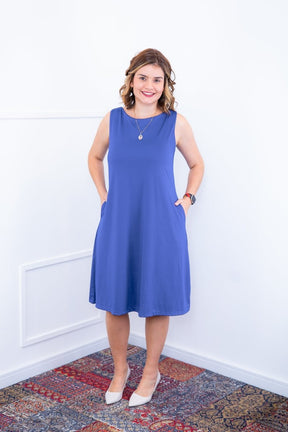 Vestido Sofia - Malha Confort Regata Midi