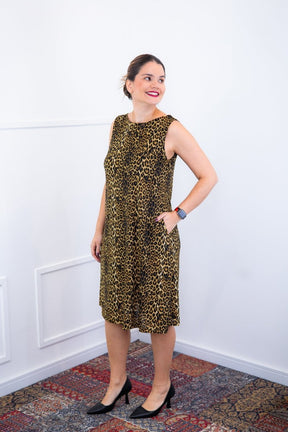 Vestido Sofia - Malha Confort Regata Midi