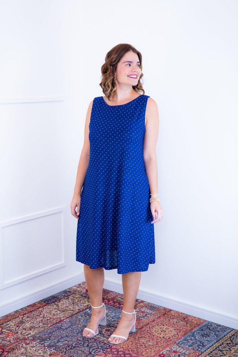 Vestido Sofia - Malha Confort Regata Midi