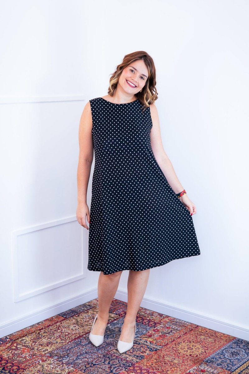 Vestido Sofia - Malha Confort Regata Midi