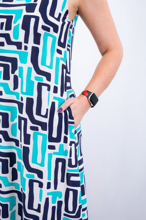 Vestido Sofia - Malha Confort Regata Midi