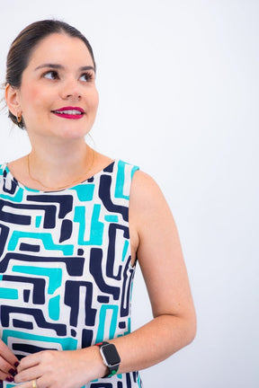 Vestido Sofia - Malha Confort Regata Midi