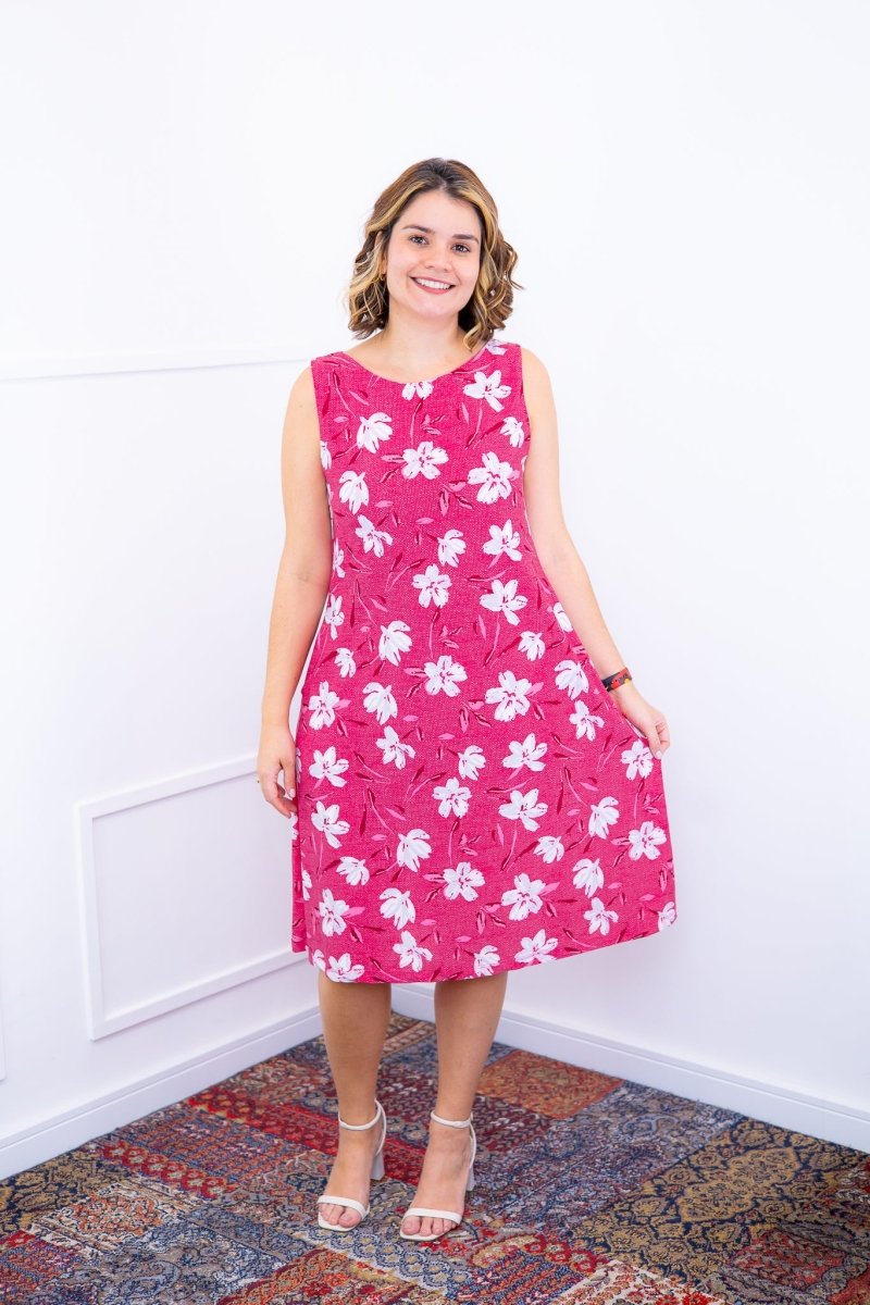 Vestido Sofia - Malha Confort Regata Midi