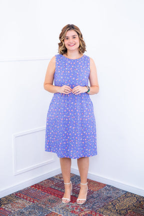 Vestido Sofia - Malha Confort Regata Midi