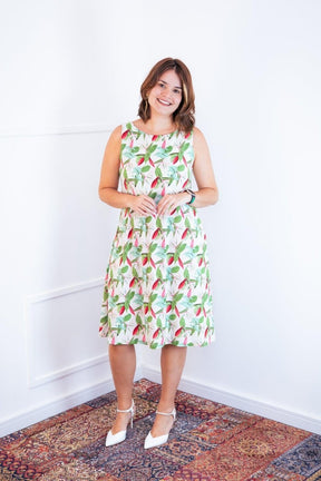 Vestido Sofia - Malha Confort Regata Midi