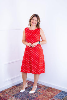 Vestido Sofia - Malha Confort Regata Midi