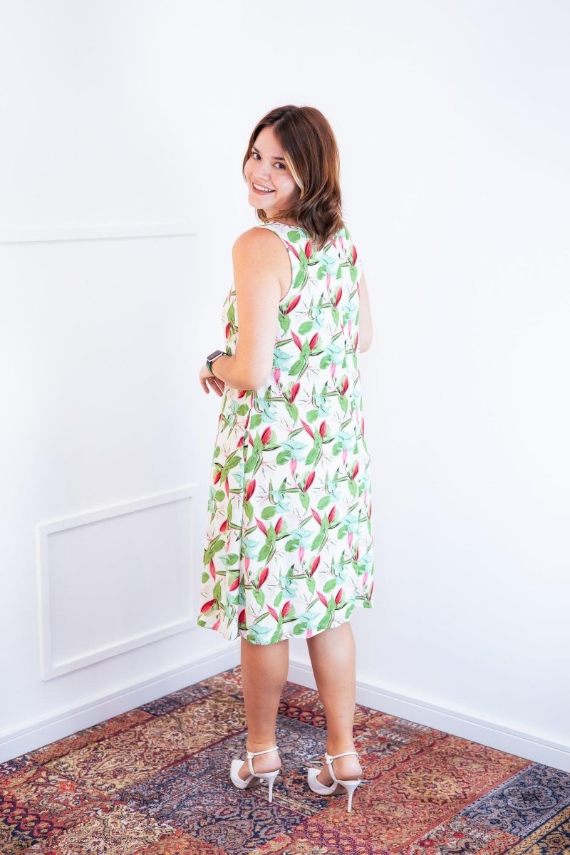 Vestido Sofia - Malha Confort Regata Midi