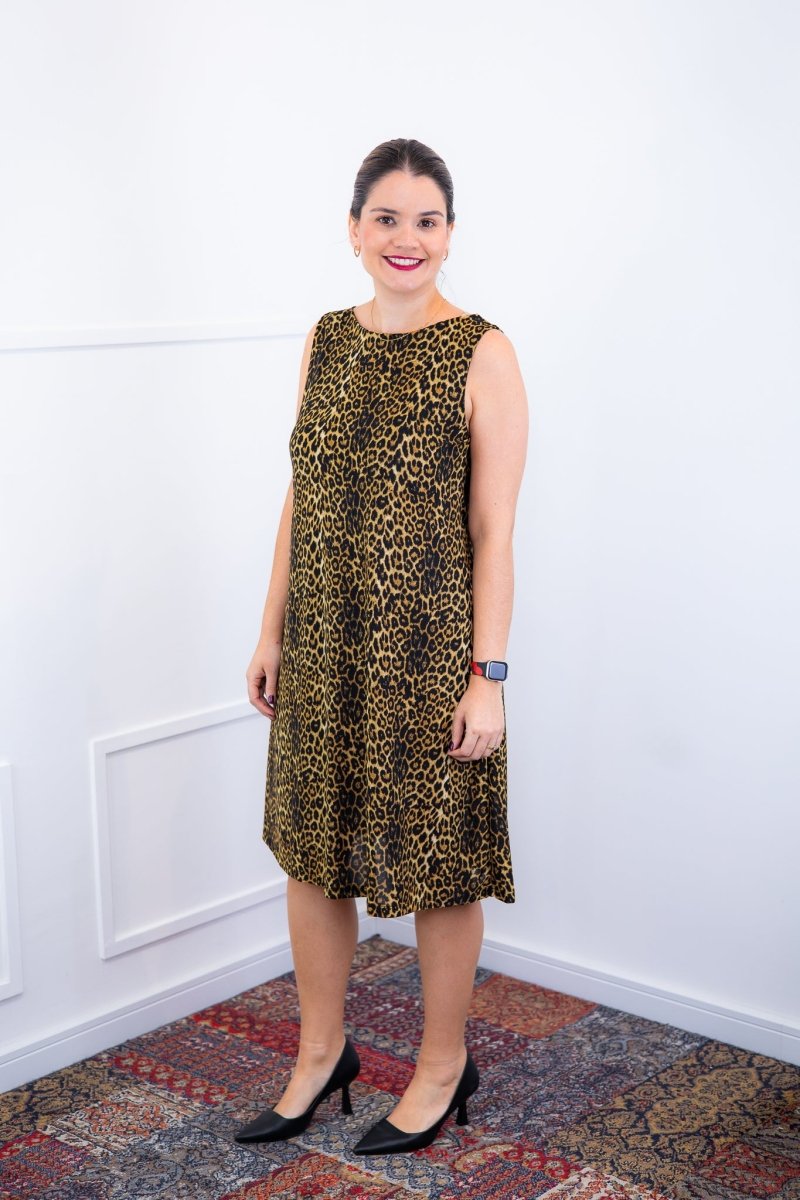 Vestido Sofia - Malha Confort Regata Midi