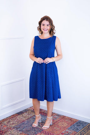 Vestido Sofia - Malha Confort Regata Midi