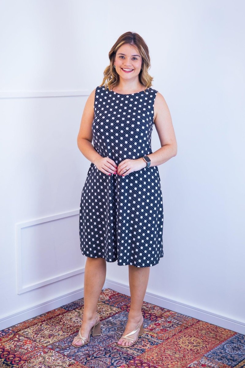 Vestido Sofia - Malha Confort Regata Midi