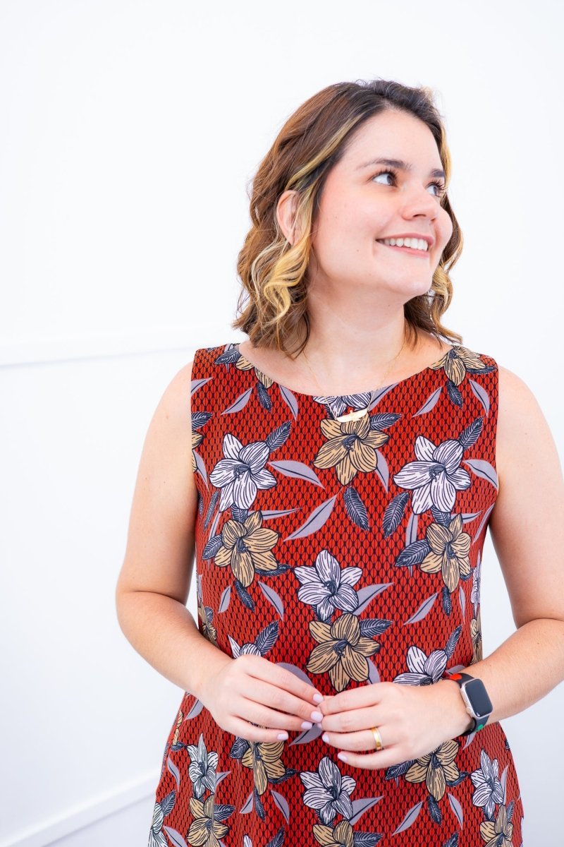 Vestido Sofia - Malha Confort Regata Midi