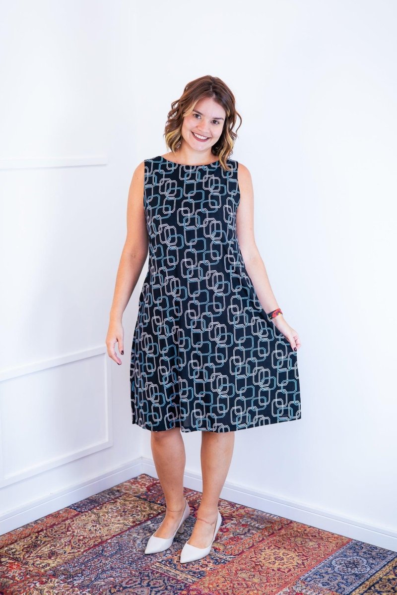 Vestido Sofia - Malha Confort Regata Midi