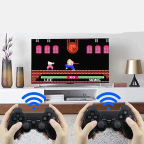 Super Retrô Game℠ 4K HD 40.000 Jogos + (2 Controles de Brinde)